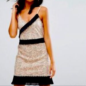 River island embroidered dress